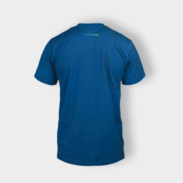 Dark Blue Travelicious shirt - Image 2